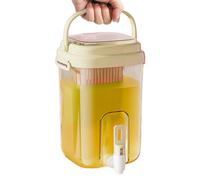 Distributore di bevande, contenitore di grande capacità con beccuccio, dispenser per bevande per frigorifero, per viaggi, avventura, picnic, raccolta di limonate e soda