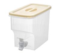 Distributore di bevande da festa - Vaso da bevande trasparente con frigorifero a rubinetto | Teiera per frutta e dispenser di succhi portatili di grande capacità per casa, cocktail,