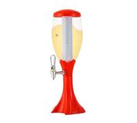 Distributore di bevande - Dispenser per torre di bevande, torre di margherita con tubo di ghiaccio e cono | Donatore di bevande d'acqua, distributore di torre luminoso per l'uso sul bar della casa