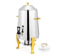 Distributore di bevande fredde 3,5 galloni Bollitore per caffè in acciaio inox Bollitore per tè e acqua con serbatoio per carburante per caffè, tè e acqua calda - Ristoranti, hotel, feste