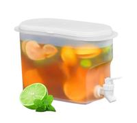 Distributore di Bevande Frigorifero con Becco, Brocche per Acqua | Brocca per frutta, secchio per limonata, grande capacità 2,8 l, serbatoio per bevande, per cucina, casa, esterno, festa, ecc
