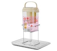 Distributore Di Bevande Grande Capacità con Maniglia di Trasporto,Distributore Di Bevande Per Frigorifero - Per Soda, Limonata, Succhi di Frutta, Campeggio, Avventura, Picnic, e