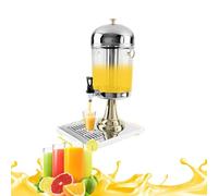 Distributore Di Bevande In Acciaio Inossidabile Da 8/16/24 Litri Con Rubinetto, Distributore Di Succhi Che Serve Sigillato, Distributori Di Bevande Di Grande Capacità, For Colazione(Gold,8L)