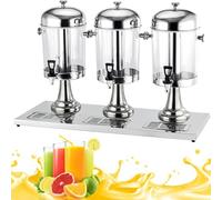 Distributore di bevande in acciaio inox con funzione self-service, ideale per feste ed eventi di catering