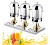 Distributore di bevande in acciaio inox con funzione self-service, ideale per feste ed eventi di catering