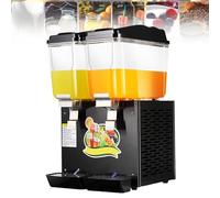 Distributore di bevande in acciaio inox con rubinetto, macchina commerciale per bevande fredde per feste, eventi, catering, ristorante, casa, perfetto per succhi di frutta, tè, limonata, caffè freddo