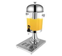 Distributore di Bevande in Acciaio Inox, Macchina per Bevande per Feste, distributore di Bevande Calde e Fredde con Contenitore per Ghiaccio, vaschette raccogligocce e Rubinetto PE