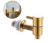 Distributore di bevande in ottone per vino e cocktail con design in rame puro