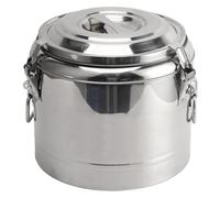 Distributore di bevande isolate in acciaio inossidabile Distributore di bevande calde e fredde di grande capacità da 30 litri per caffè, tè, succhi, latte, negozio, (20 litri)