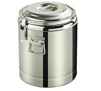 Distributore di bevande isolato in acciaio inossidabile, isolamento sottovuoto a doppia parete per ritenzione della temperatura, ideale per tè al latte, caffè, zuppe e bevande fredde