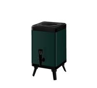 Distributore di bevande isolato in acciaio inox con manico, per bevande calde e fredde, ideale per feste, barbecue, riunioni di famiglia, campeggio