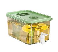 Distributore di bevande per frigorifero - 2,8 l con rubinetto per soda tè succhi - Dispenser di acqua da frigo,per ufficio casa cucina piano di lavoro, armadio, festa pasto picnic campeggio