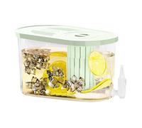 Distributore di bevande per frigorifero, 4,5 l, a tenuta stagna, con beccuccio e filtro, per casa, cucina, appartamento, hotel, attività all'aperto, viaggi, campeggio, feste