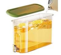 Distributore di bevande per frigorifero, con beccuccio, d'acqua da 4 | Design accattivante: dispenser d'acqua da 4 litri con rubinetto per bevande, feste, uso quotidiano