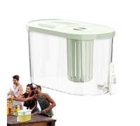 Distributore di bevande per frigorifero, contenitore per bevande, a tenuta stagna da 4,5 l, con beccuccio e filtro, per casa, cucina, dormitorio, hotel, campeggio, feste all'aperto, viaggi