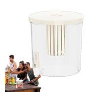 Distributore di bevande per frigorifero, dispenser per bevande, brocca a tenuta stagna da 4,5 l, con beccuccio e filtro, per casa, cucina, dormitorio, hotel, campeggio, feste all'aperto, viaggi