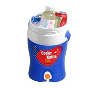 Distributore di bevande termiche, distributore d'acqua per frigorifero sportivo | Dispenser di bevande calde e fredde con spina di pesce - Bere con manico, più per caffè con latte freddo