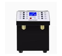 Distributore di Bibite, Dual Can Commercial Fructose Machine 5L+5L Fully Automatic Milk Tea Shop Syrup Filling Machine(Purple)