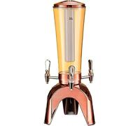 Distributore di birra a torre da 3 litri con rubinetto, fusto illuminato per uso domestico e commerciale, ghiaccioli rimovibili per temperatura ideale per bevande, perfetto per ristoranti e hotel