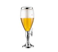 Distributore di birra da 5 l, dispenser per birra a forma di tubo di ghiaccio, grande capacità, da tavolo, torre di ghiaccio rimovibile, torre di raffreddamento per feste, distributore di bevande per