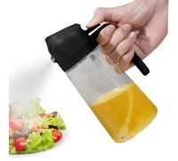Distributore di bottiglie ad olio - spruzzatore da 2 su 1, contenitore olio da cucina | Set di distributore di olio d'oliva ricaricabile, bottiglia spray da cucina multiuso per preparazione di pasti a