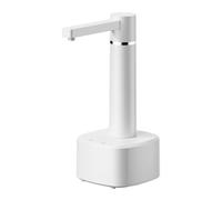 Distributore di bottiglie d'acqua da tavolo, distributore automatico di acqua Pompa per brocca ricaricabile USB Pompa per bottiglia Controsoffitto per domestica (Bianca)