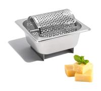 Distributore di burro, gadget manuale in acciaio inox con ruota per burro | Distributore manuale di burro fuso per hamburger, gadget essenziale da cucina con base ispessita per servire e gustare