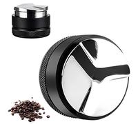 Distributore di Caffè 51 Strumento per la Distribuzione del Caffè Macchina per Polvere di Panno da Caffè 304 Polvere di Panno Riempito in Acciaio Inossidabile (51mm)
