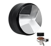 Distributore Di Caffè 58mm,Espresso Livellatore In Acciaio Inox Regolabile In Altezza Accessori Caffe Filtro Per Caffè Per La Pre-Stampa, Accessori Per Baristi Per Caffettiere Domestiche (Nero)