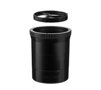 Distributore di caffè e livellatore per moka, con altezza regolabile per un'estrazione uniforme, adatto per imbuti sotto i 68 mm