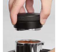 Distributore di caffè Strumento di distribuzione per caffè espresso/nivello 3 pendenze angolate Tamper per palmo regolabile adatto per portafiltro da 51/53/58 mm