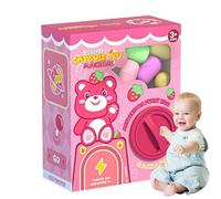 Distributore di caramelle giocattolo - Mini macchina Gashapon, dispositivo di gioco interattivo a casa, giocattolo di vendita a manovella, include due premi con una divertente meccanica a sorpresa |