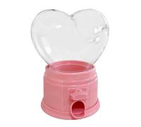 Distributore di Caramelle per Scrivania | Contenitore di Dolciumi a Forma di Cuore | Erogatore di Snack - Snack Noci Legumi Casa Ufficio Contenitore Dispenser