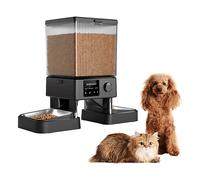 DISTRIBUTORE DI CIBO PER ANIMALI Oneisall CW15008 6l, Plastica, 60, per Cani e Gatti, Controllo remoto, Facile da pulire