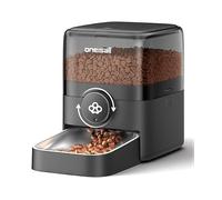 DISTRIBUTORE DI CIBO PER ANIMALI Oneisall Dispenser automatico per F1 - Nero/Trasparente