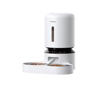 DISTRIBUTORE DI CIBO PER ANIMALI PETLIBRO Granary PLAF103 - Capacità 5l in plastica, Bianco e Nero, 2,4 kg
