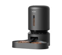DISTRIBUTORE DI CIBO PER ANIMALI PETLIBRO PL-AF103-36B - Capacità 5l, Acciaio inossidabile 304, Alimentatore/batteria, per 10