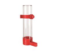 DISTRIBUTORE DI CIBO PER ANIMALI TRIXIE di per uccelli 5420 - Capacità 0,13 l, Plastica, Manuale, Design con posatoio