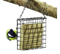 Distributore di cibo per selvatici - Dispenser di gabbia, dispenser da giardino, versatile mangiatoia per esterni | per la terrazza del cortile per semi, noci,