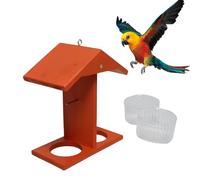 Distributore Di Cibo per Uccelli - Stazione Di Alimentazione per Orioles Da Giardino | Mangiatoia A Doppio Serbatoio per Giardino Esterno Terrazza Balcone