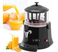 Distributore di cioccolata calda, scaldino antiaderente con pannello display a LED, capacità 10 l, riscaldatore per bevande per sciogliere cioccolato e riscaldare bevande