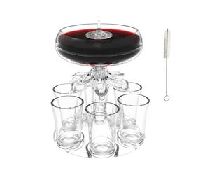 Distributore di colpi di alcol, distributore di shots per alcol | Distributore per versatore di alcool, liquido regolabile, separatore di liquidi per tazze, distributore di lica