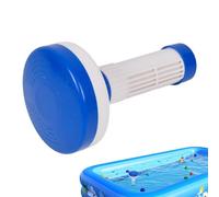 Distributore di compresse galleggianti, galleggiante per compresse da piscina, distributore automatico di cloro a rilascio lento regolabile di grande capacità, per la manutenzione degli interni