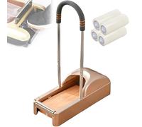 Distributore di copriscarpe, macchina automatica step-in, 1200 usi | Dispenser automatico per copriscarpe con 1200 usi, ideale per la casa o la fabbrica per mantenere i pavimenti puliti e