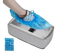 Distributore di copriscarpe - Macchina imballatrice automatica, include 100 copriscarpe usa e getta, attrezzature portatili per la fabbrica domestica, dispositivo di protezione igienica del pavimento