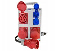 Distributore di corrente 2x230V 2x16A 1x32A 400V circa 0,5-50m