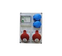 Distributore di corrente CEE 2x16A 2x230V con fusibili 99V-2