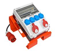 Pannello di Distribuzione di Energia Con Supporti E Cavo Interruttore Fi SET-S/Fi 32A 16A Presa Cee 4x230V Presa Schuko Quadro elettrico Doktorvolt