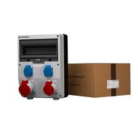 Distributore di corrente da cantiere ECO 1x16A 1x32A 2x230 distributore da...