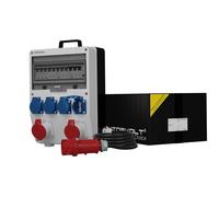 Distributore di corrente da cantiere TD-S/FI 2x16A 4x230V cavo di...